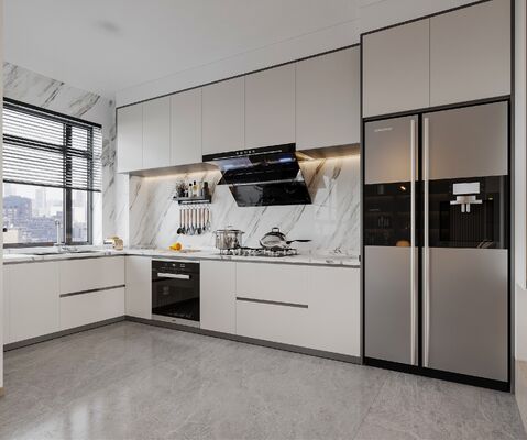 Wood Kitchen Cabinets Modern Cupboard Cabinet Custom Cabinetry Manufacturing