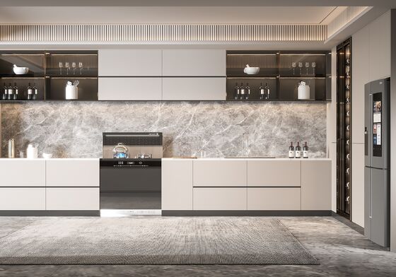 Modern MDF Kitchen Cabinet Door Panel for Hotels and Apartments
