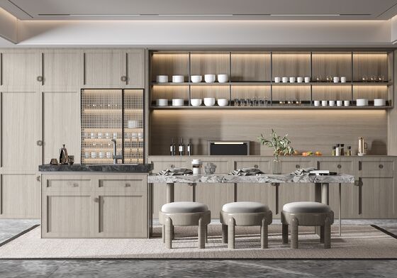 Guangzhou Small Kitchen Design Philippines Custom Kitchen Cabinet For Home