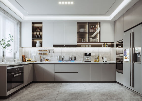 Modular Mini Kitchenette Cabinet with Counter Bar