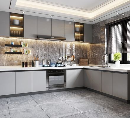 Factory Direct Complete Kitchen Cupboards Furniture Set Modern Cabinet Designs