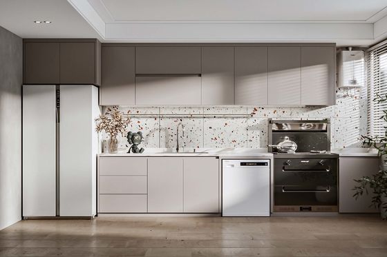 Complete Set Custom Kitchen Cabinets PVC Kitchen Cabinets and Accessories