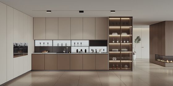 High End Kitchen Cabinet Shaker Style Modular Cabinets Luxury Custom Full Set