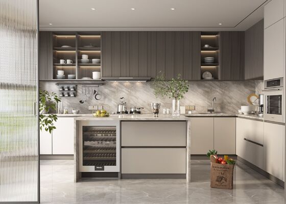 Wood Eco-Friendly & Water Resistant | Innovative Smart Storage Kitchen Cabinets