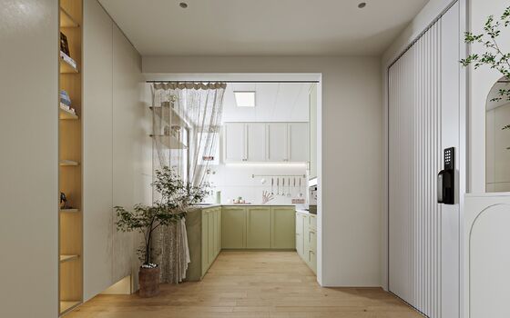 USA Villa Project Kitchen Cabinet Design Display Cabinet Kitchen Furniture Set